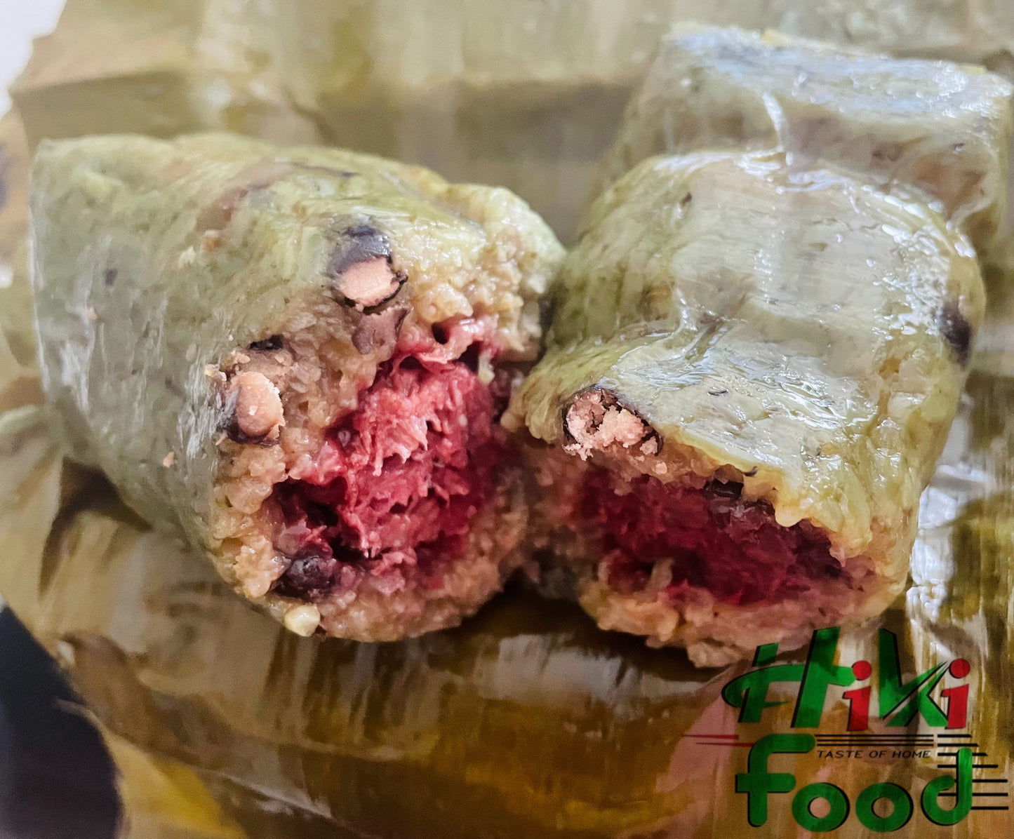 Banana Rice Cakes / Banh Tet Chuoi 500g 2pcs