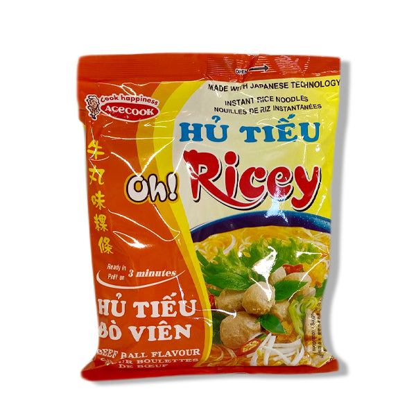 OR Inst Rice Noodle Beef Ball 70g