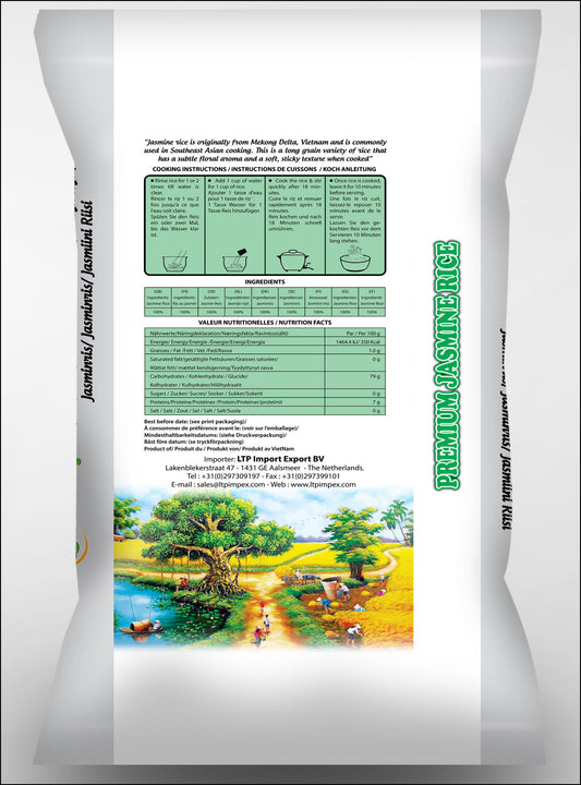 L1 - QUE HUONG Premium Jasmine Rice 20 kg