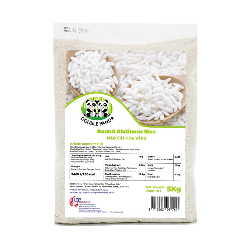 DP Roundgrain Glutinous Rice 5Kg