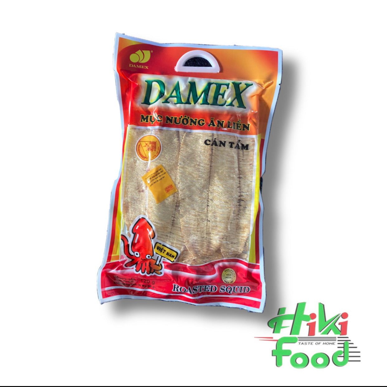 Spiced Dried Squid/ Kho Muc Tam Vi 120g ( 07/12/2022)