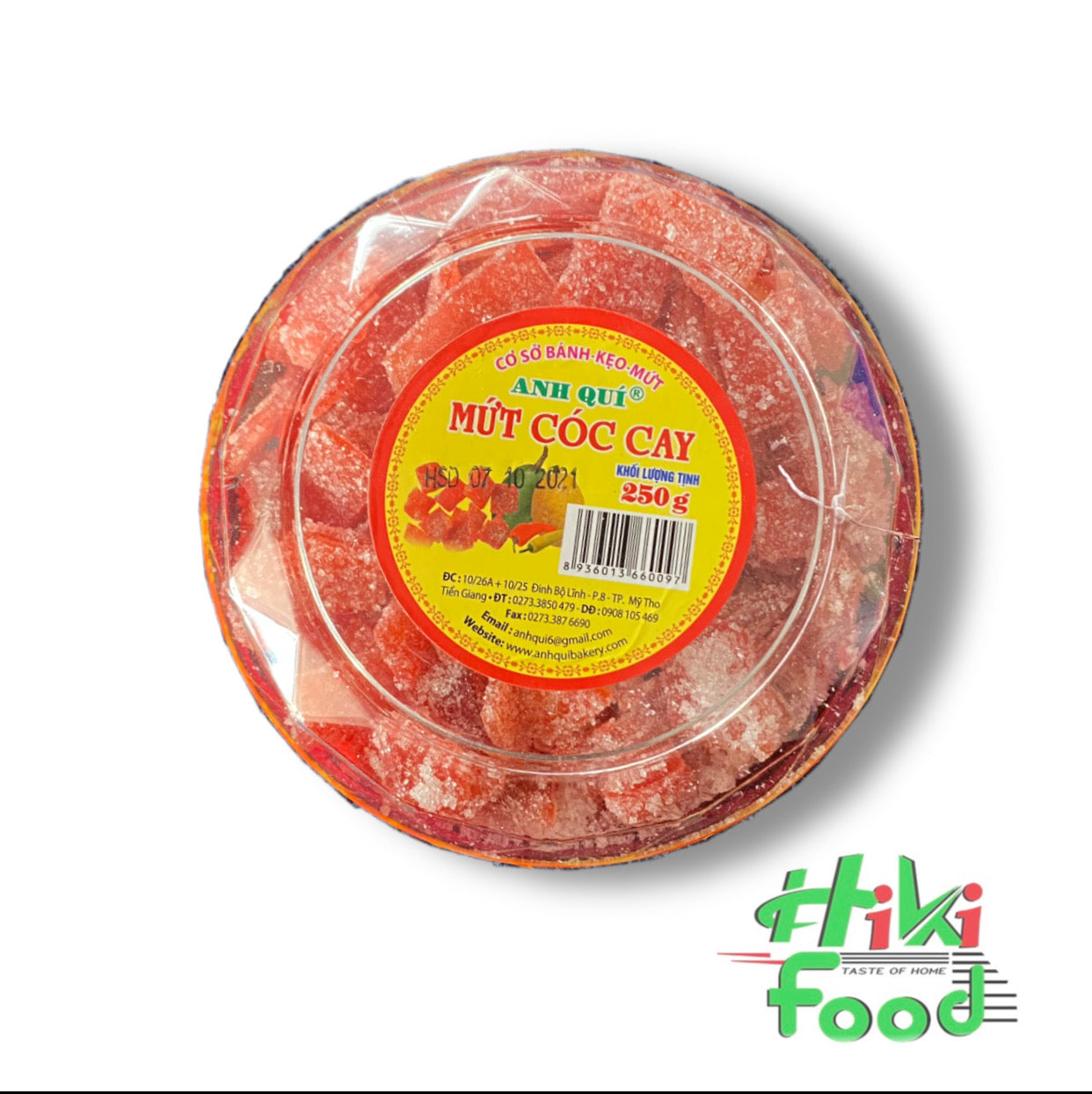 Sweet and Spicy Hog Plum/ Mut Coc Cay 250g