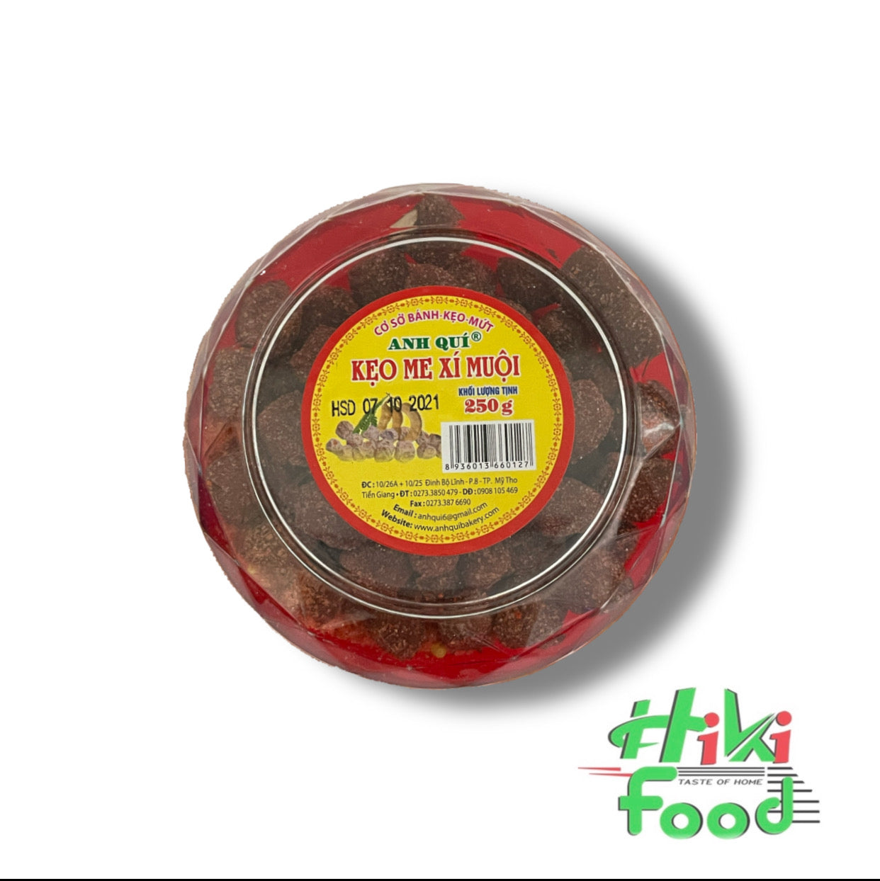 Sweet Plum Tamarind Candy / Kẹo Me Xí Muội 200g