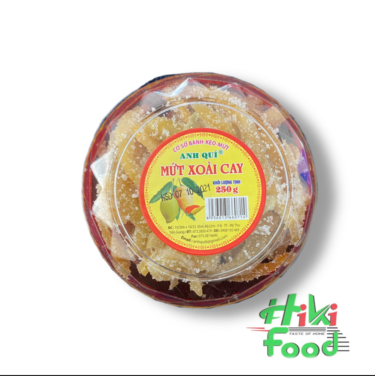 Sweet and Spicy Mango/ Mut Xoai Cay 200g