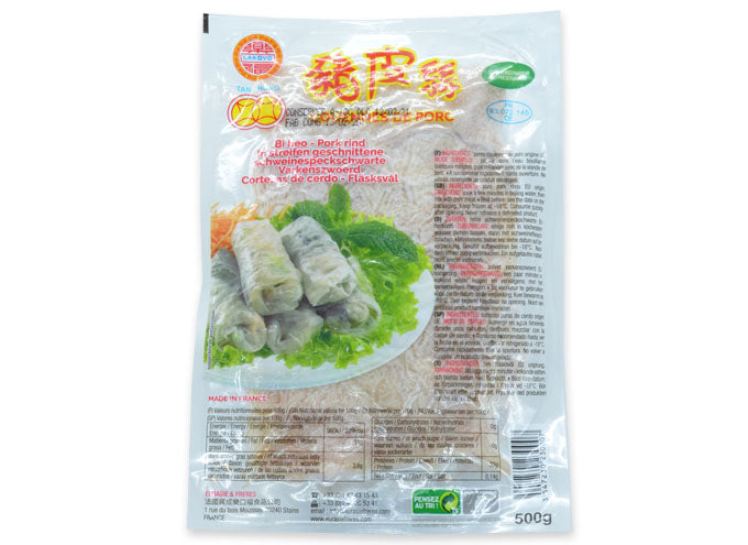 M1 - Frozen Pork Skin / Da Bì Heo 500g