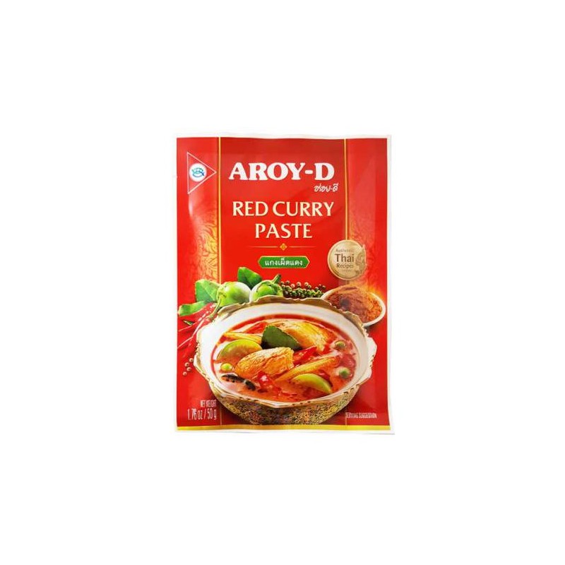 TM - COCK Red Curry Paste / Goi Gia Vi Cari Thai Do 50g