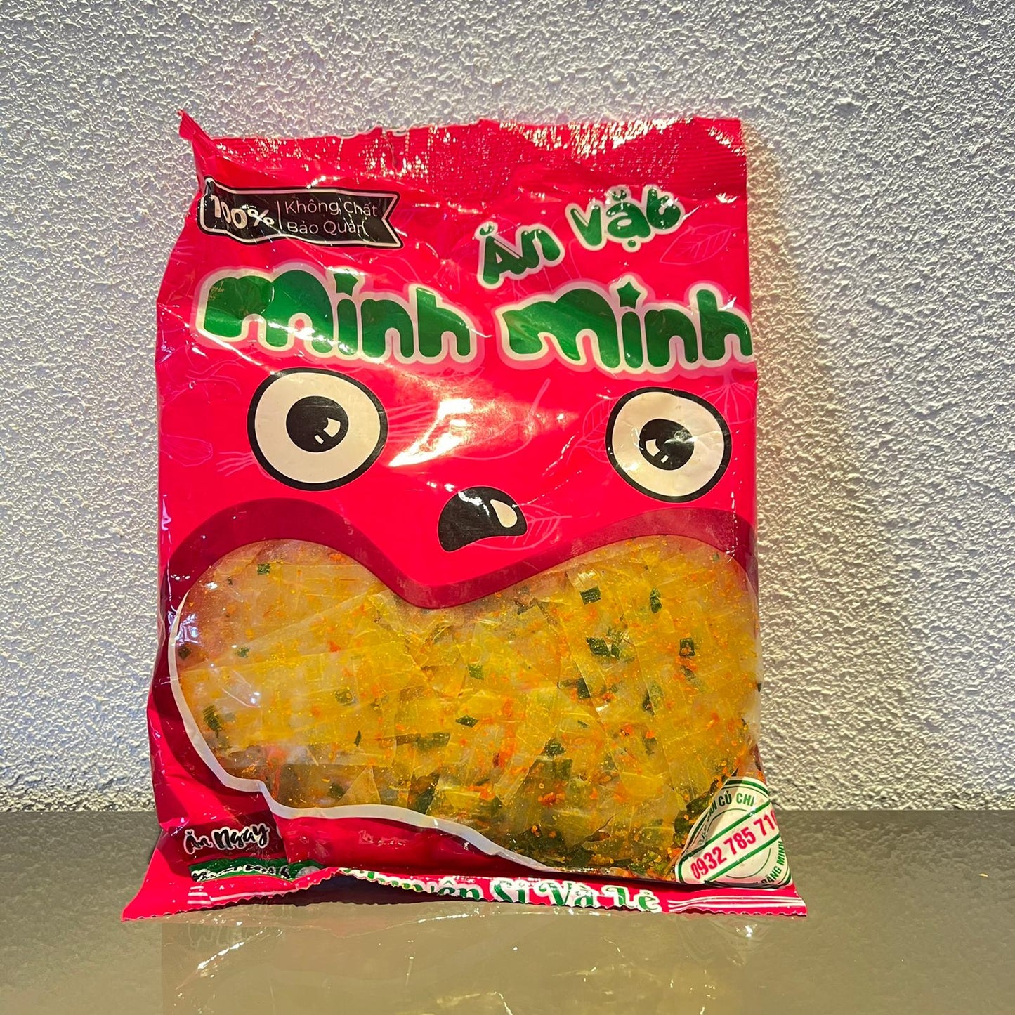 MINH MINH Onion Shrimp Taste Rice Paper/ Banh Trang Vi Tom Hanh 120g