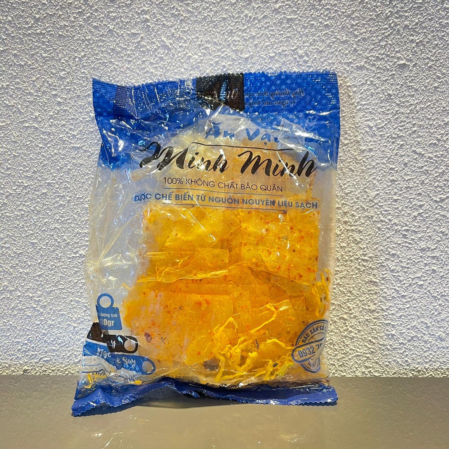 MINH MINH Beef Ham Rice Paper/ Banh Trang Cha Bong Kho Bo 120g