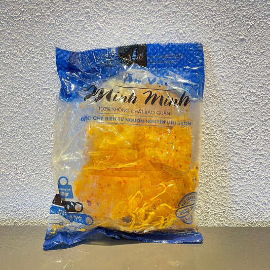 MINH MINH Beef Ham Rice Paper/ Banh Trang Cha Bong Kho Bo 120g