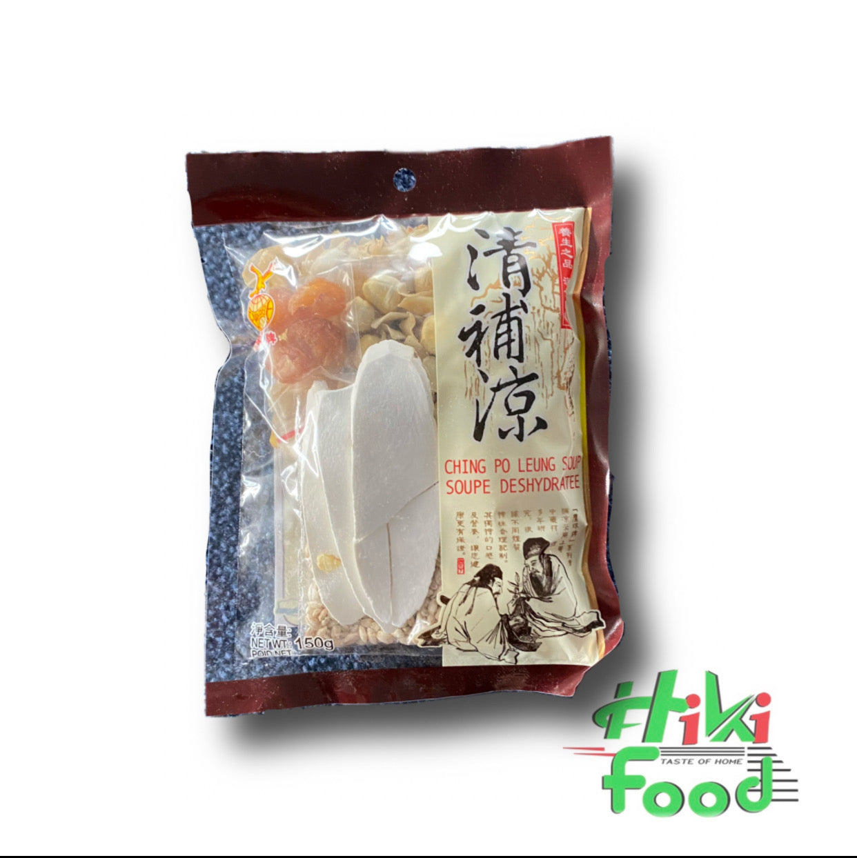 Ching Po Leung Soup Ingredients / Gói Nguyên Liệu Sâm Bổ Lượng 150g