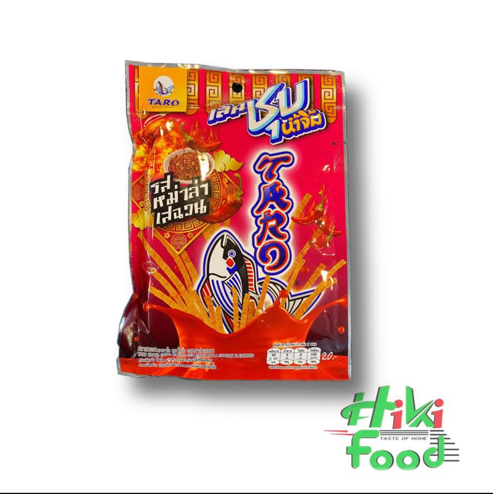L1 - TARO Fish Snack Mala Sichuan Flavor / Snack Kho Ca Sieu Cay 20g