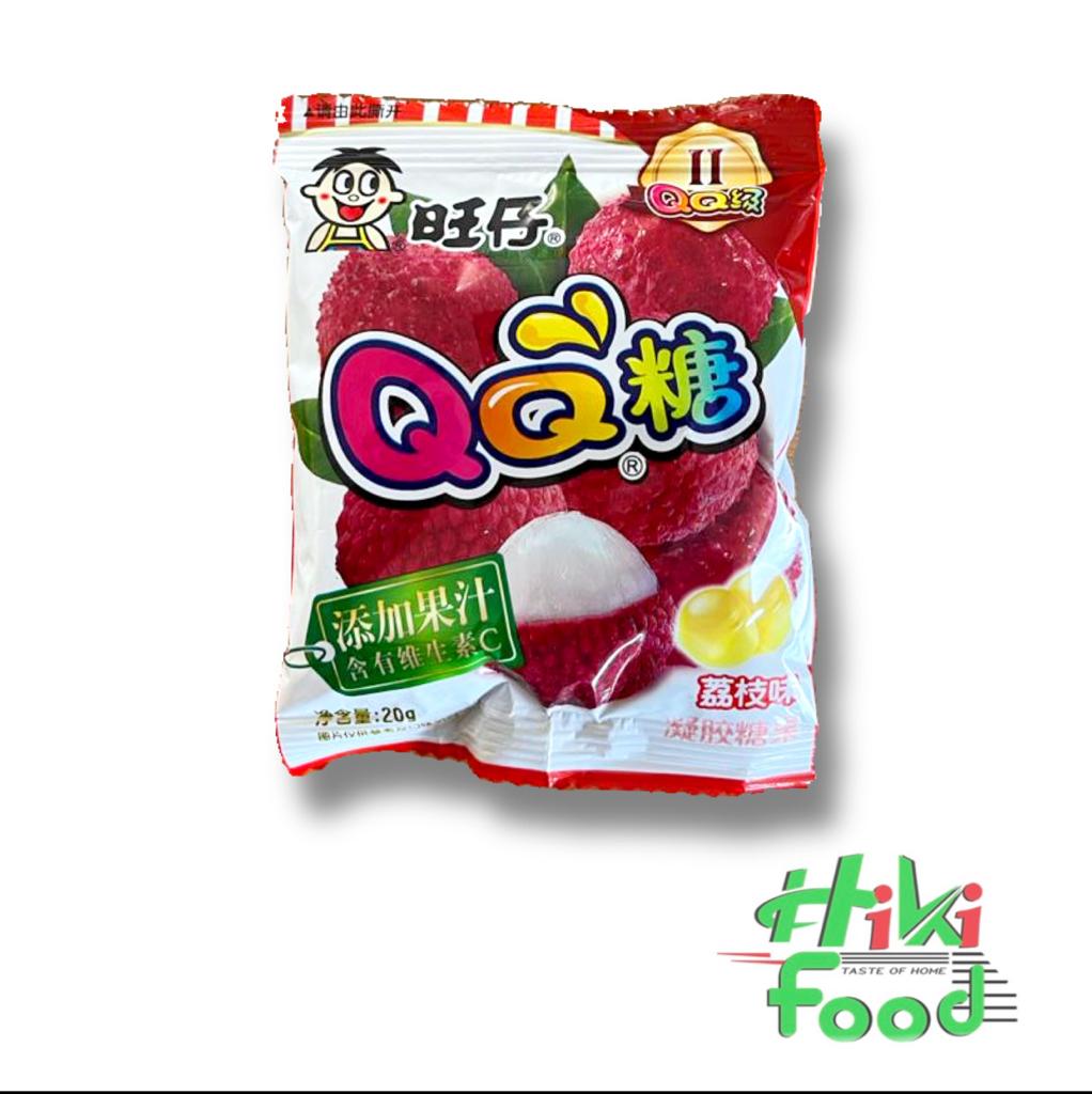 L1 - WANT WANT QQ gummy lychee candy 5x20g / Keo Deo Vi Vai