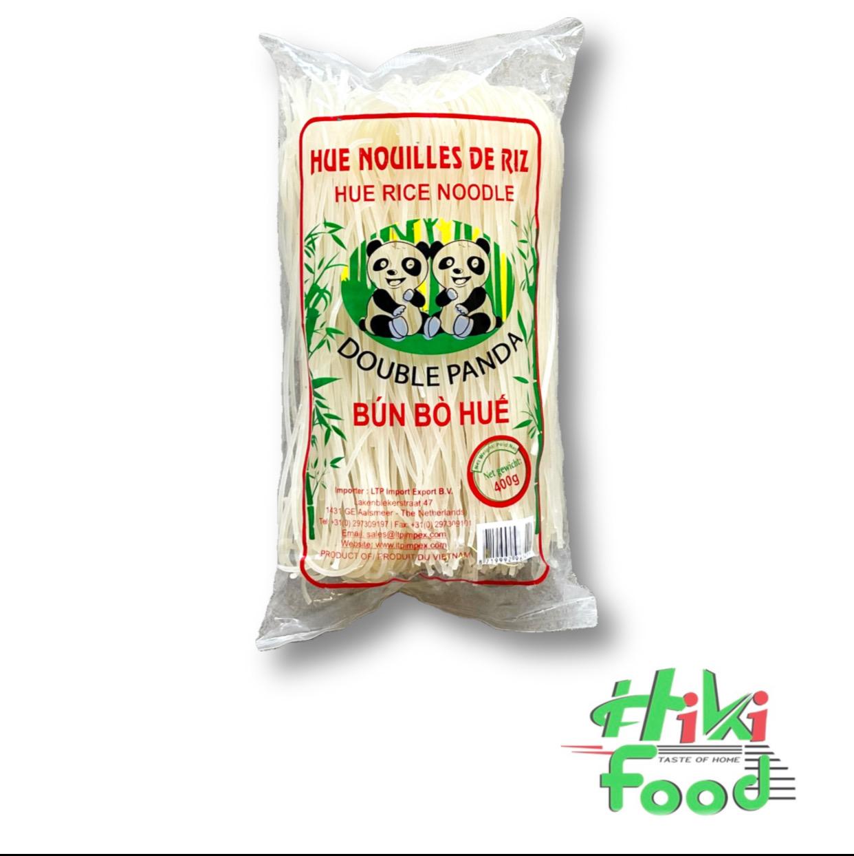 Rice Noodles Bun Bo Hue Double Panda 400G 1.5mm 1 Box