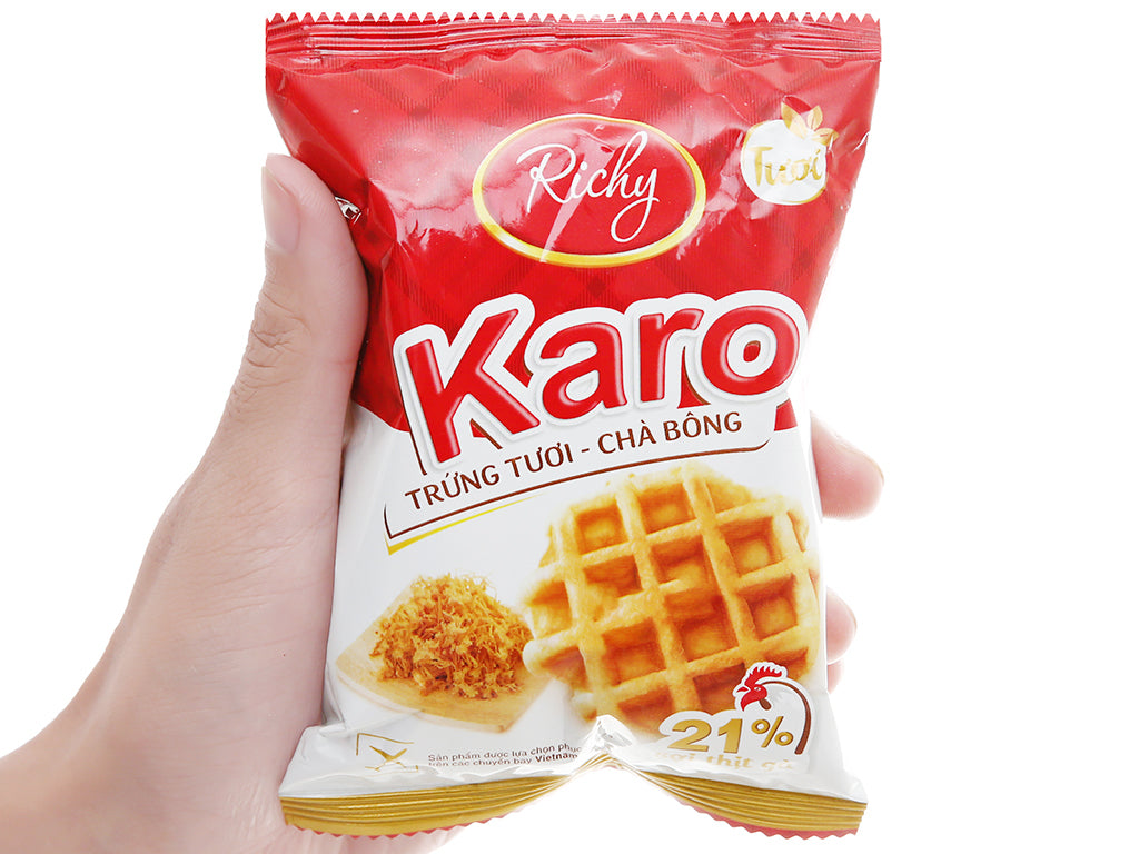 Karo Cake With Pork Floss/ Banh Trung Tuoi Cha Bong 26g