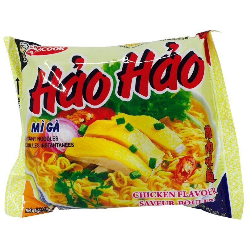 Acecook Hao Hao Inst. Noodle Chicken 30 x 74g ( 1 Box - BBD 02/2024)