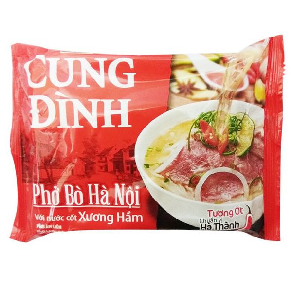 CUNG DINH Beef Rice Noodle 70g / Pho Bo