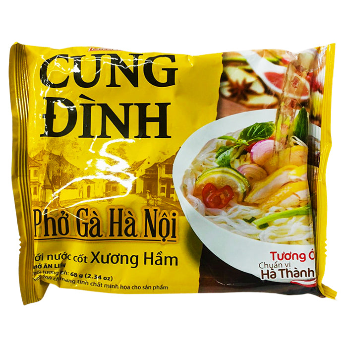 CUNG DINH Chicken Rice Noodle 68g / Pho Ga 70g (BBD 11.2024)