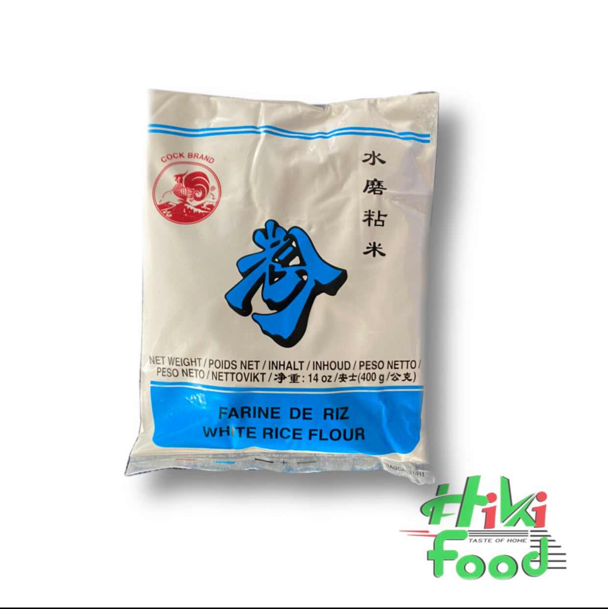COCK White Rice Flour / Bot Gao Trang 400g