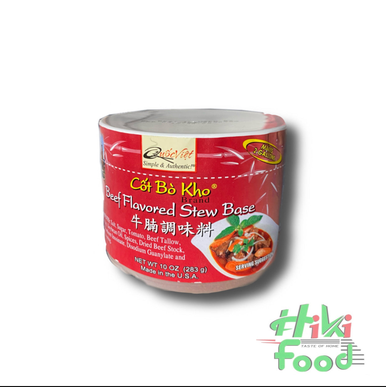 L1 - Beef Flavour Stew Base Quoc Viet / Hop Gia Vi Bo Kho 283g