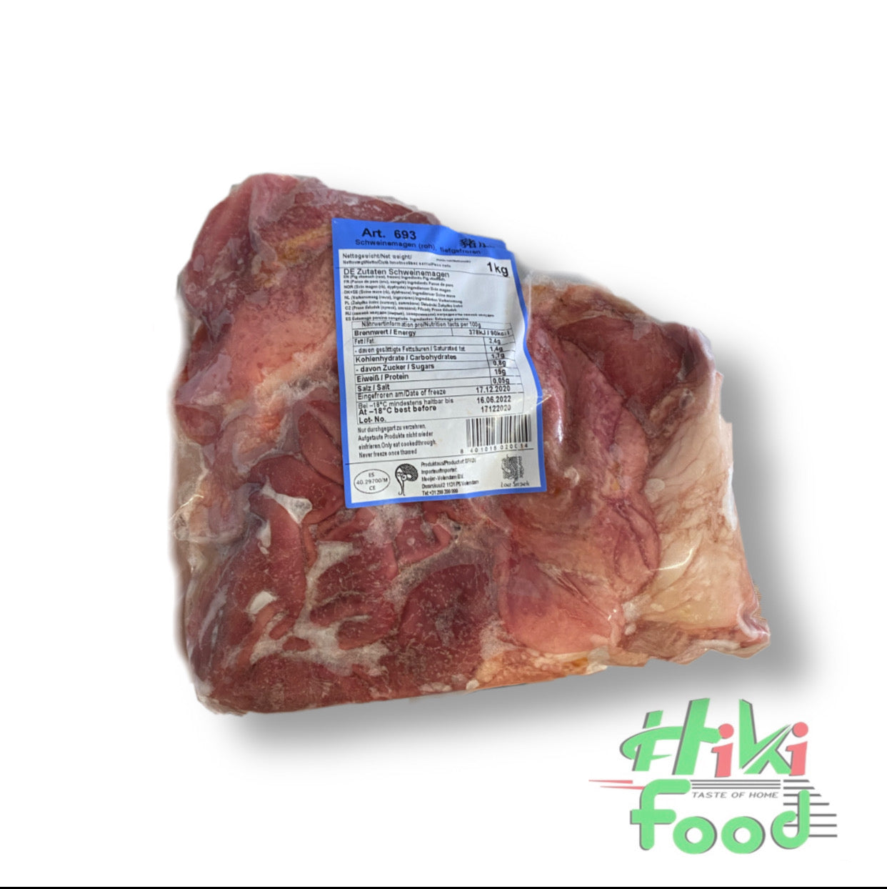 Frozen Pork Stomach/ Bao Tu Heo 400g