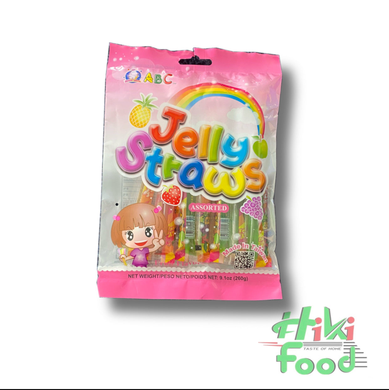 ABC Fruit Jelly Straws 260g