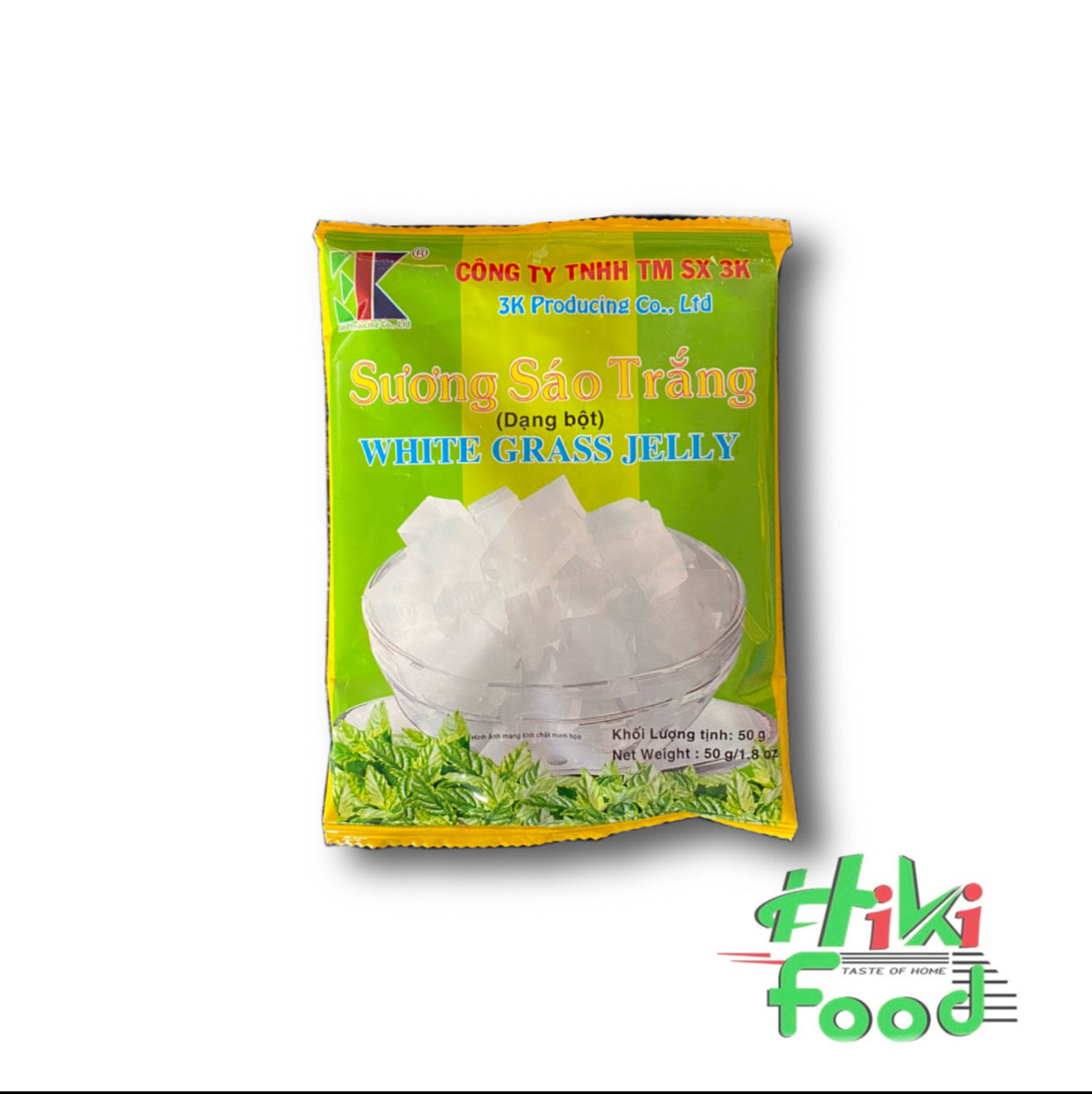 3K White Grass Jelly/ Bot Suong Sao Trang 50g