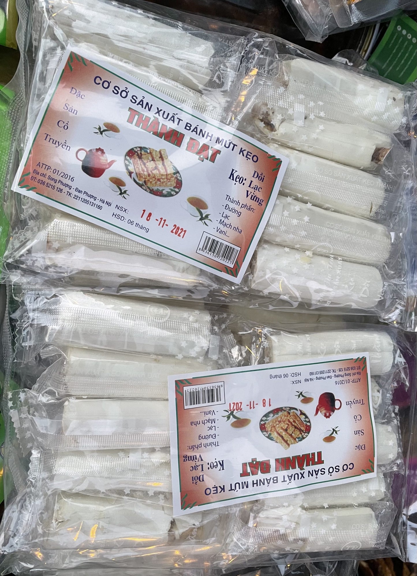 Peanut Caramel Candy/ Keo Doi Lac 250g