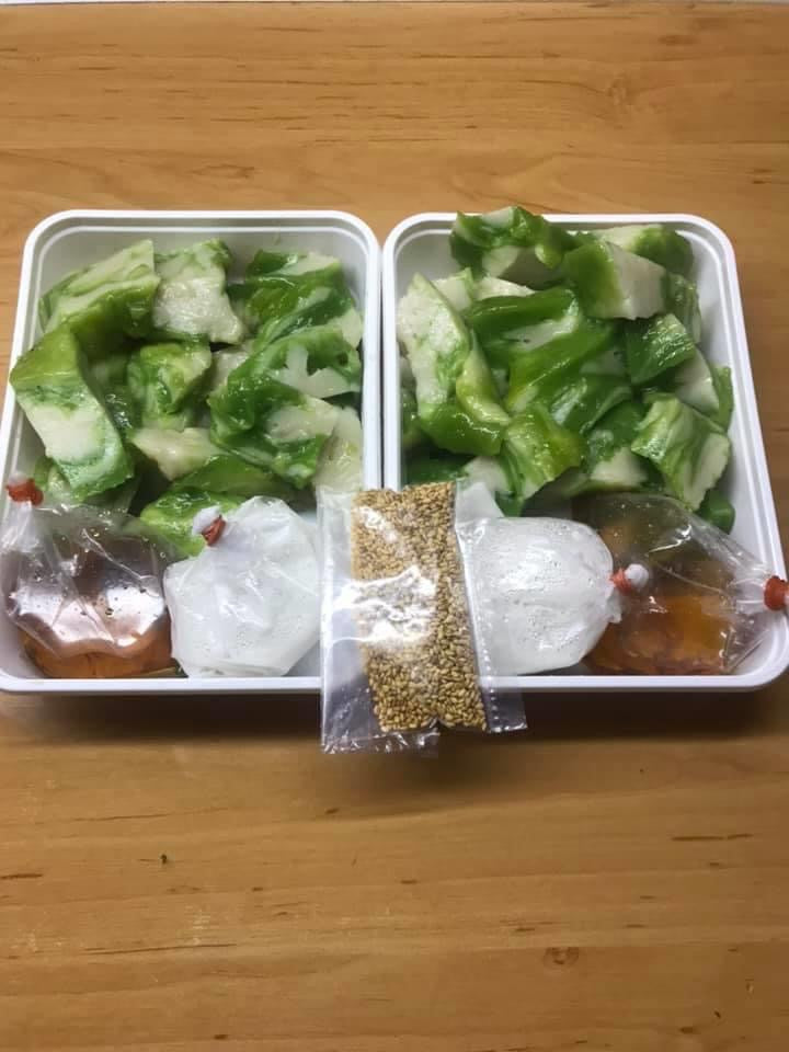 Sweet Rice Cake/ Banh Duc Ngot Nuoc Dua Duong Den