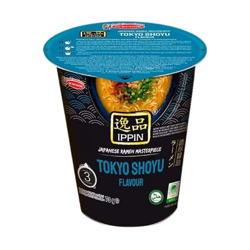Acecook Instant Noodles Tokyo Shoyu Ippin Cup - 73g-Global Food Hub