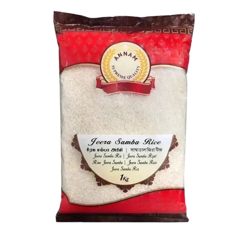 Annam Jeera Samba Rice - 1Kg-Global Food Hub