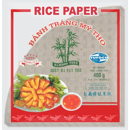 BAMBOO TREE Rice Paper Fried Spring Roll 400g Triangle (BBD 08/09/2024)
