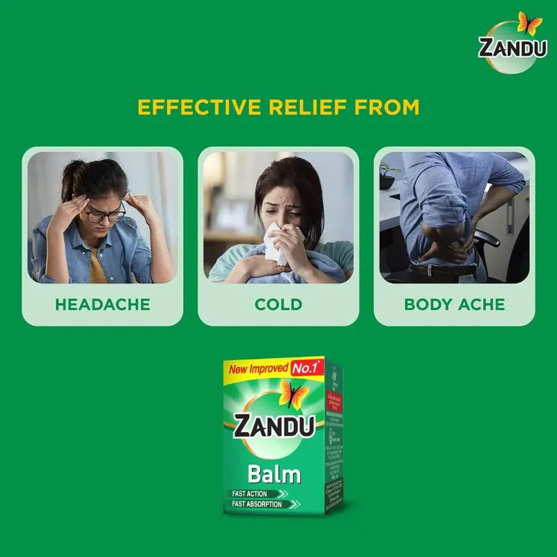 Best before end July 2026 - Zandu Balm - 8ml-Global Food Hub