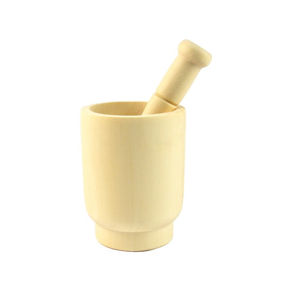 Mini Mortar-Pestle Wood 6,5cm/ Chay-Coi