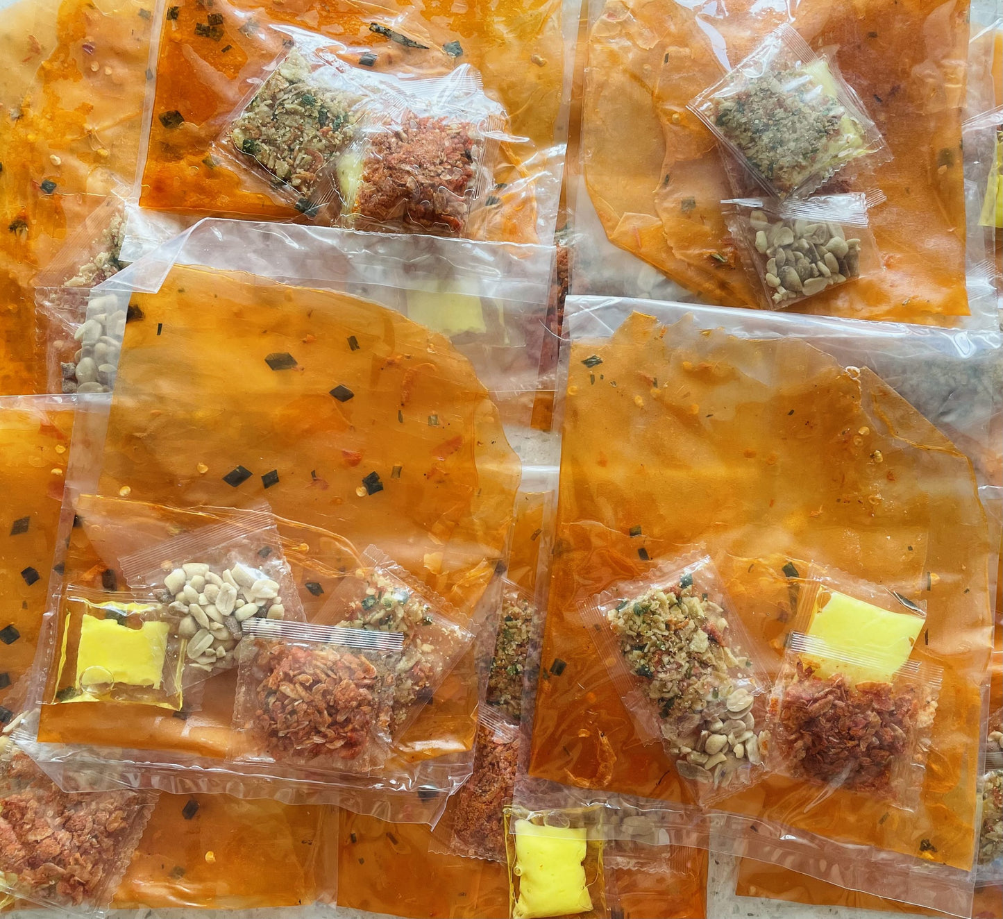 Four Flavours Rice Paper/ Banh Trang Bo Tu Vi