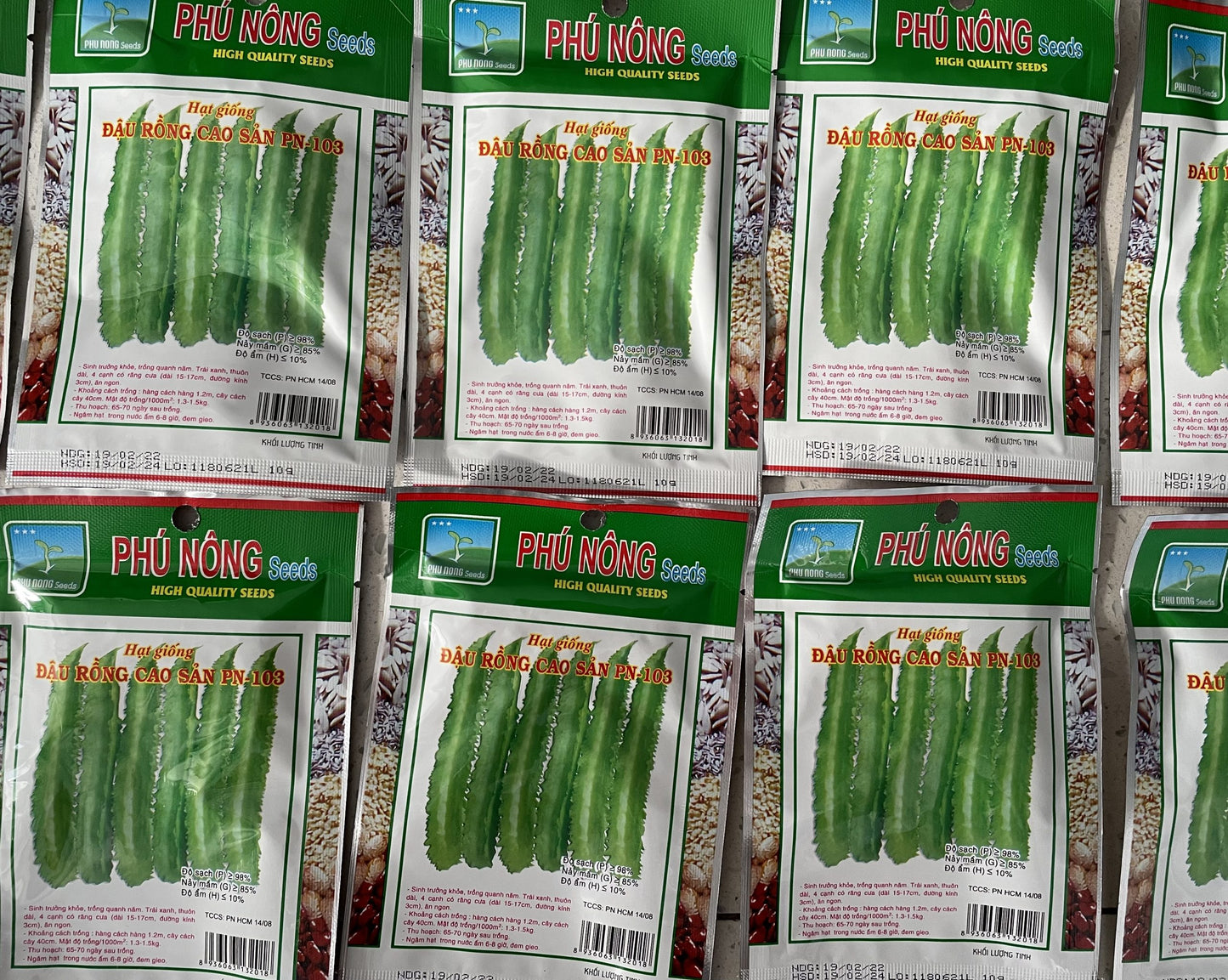 Winged Bean Seeds / Hat Giong Dau Rong