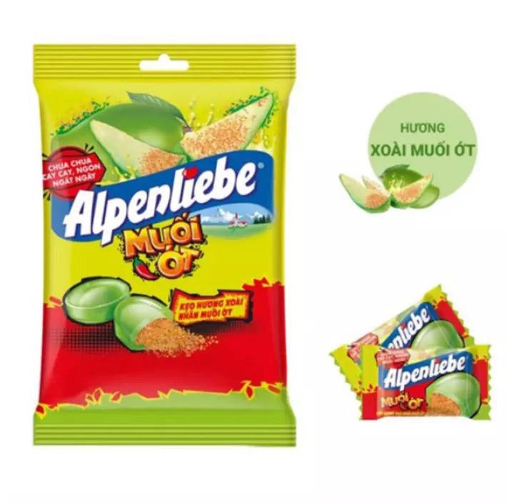 Chilli Salt Mango Alpenliebe/ Keo Alpenliebe Huong Xoai Nhan Muoi Ot