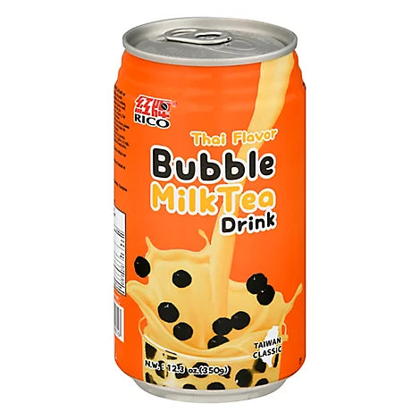 Rico Thai Bubble Milk Tea/Tra Sua Tran Chau Thai Do 350ml