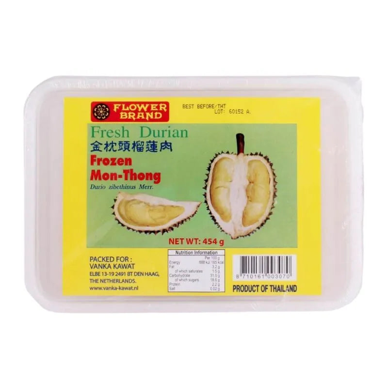 Flower Brand Sau Riêng đông Lạnh / Frozen Durian - 454g
