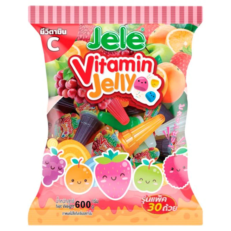 JELE Vitamin Jelly Mixed Flavour/ Keo Rau Cau Du Vi 500g