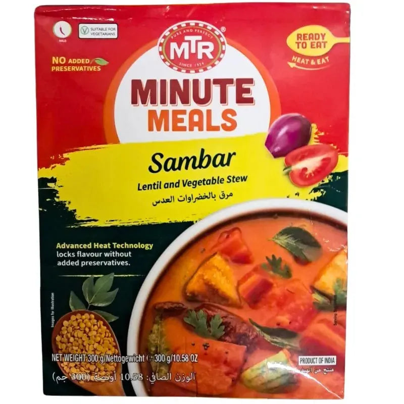 MTR RTE Sambar - 300g-Global Food Hub