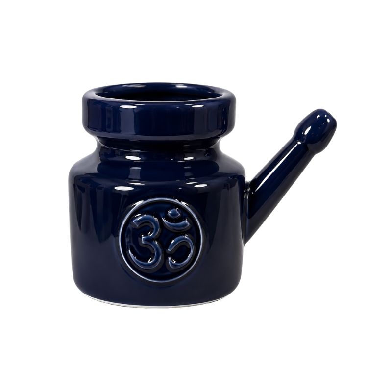 Neti Pot Ceramic – Black 300g-Global Food Hub