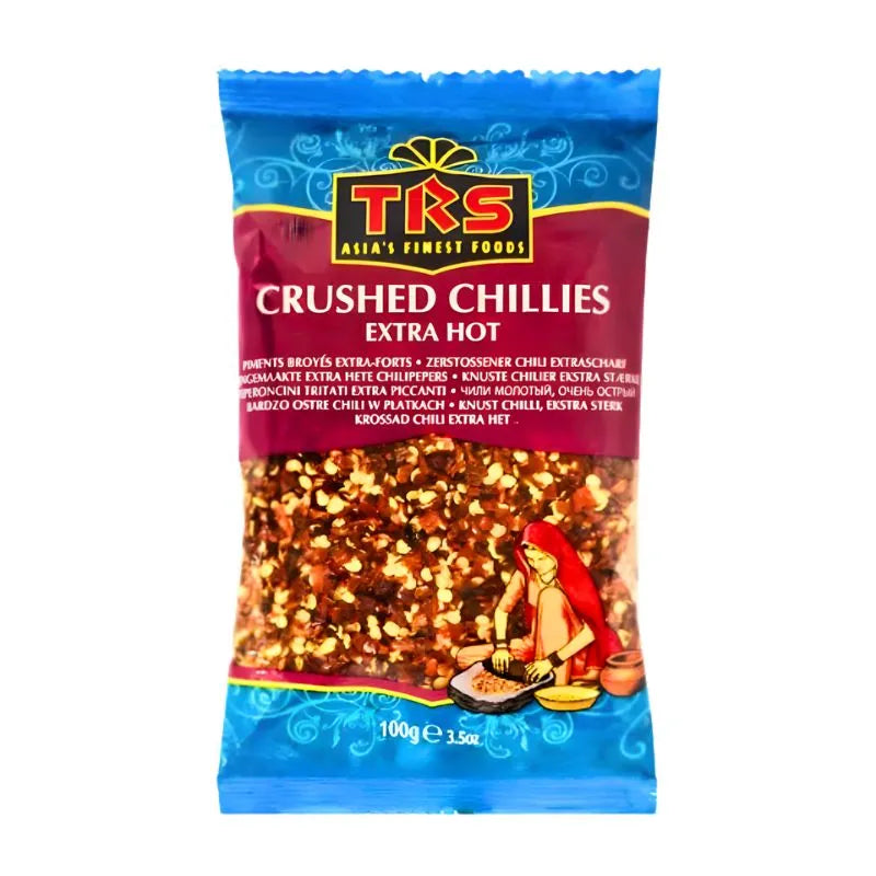 TRS Chillies Crushed Extra Hot - 100g-Global Food Hub