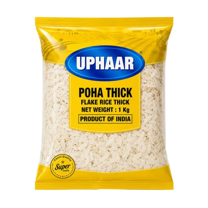 Uphaar Poha Thick - 1Kg-Global Food Hub