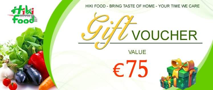 Gift Voucher 75 EURO