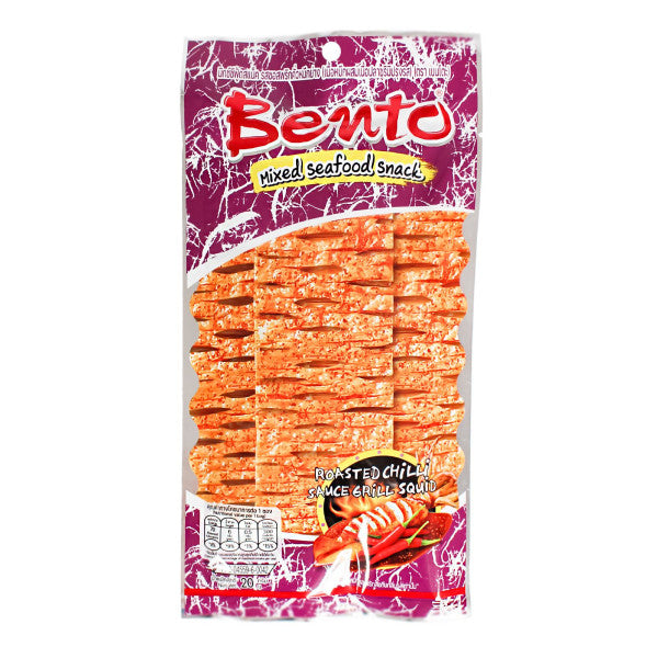 BENTO Mixed Seafood Snack Roasted Chilli Sauce Flavour / Bento Muc Vi Hai San Nuong Ot 20g