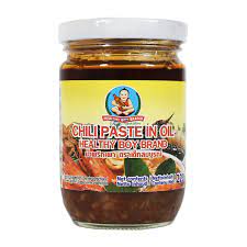 HEALTHY BOY Thai Chilli Paste In Oil/ Sate Thai 220g (BBD: 16/02/2024)