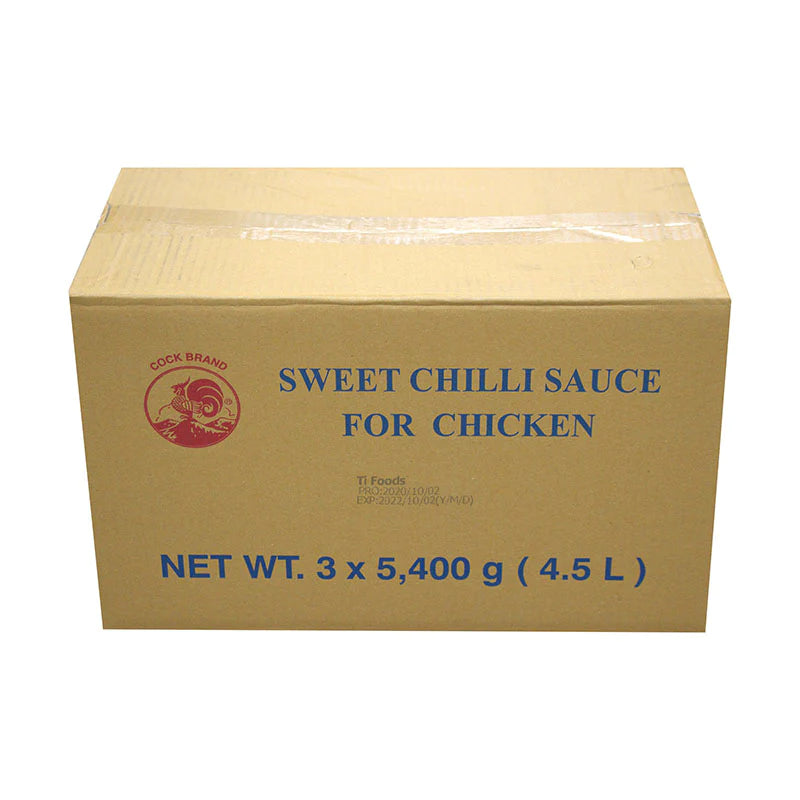 COCK Sweet Chili Sauce For Chicken 1Box (3x4.5L)