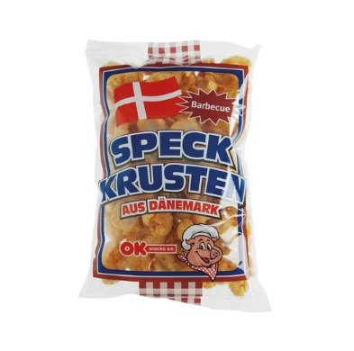 HS - Snacks Pork Rind BBQ OKSNACKS/Da Heo Chien Gion Vi BBQ 150g