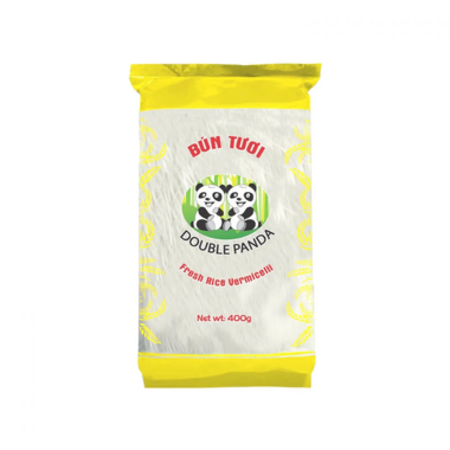 DOUBLE PANDA Rice Vermicelli / Bun Tuoi (Box 30x400g)