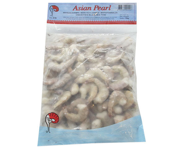 Vannamei Shrimp 71/90 Headless Shellon 1 kg / Tom Khong Dau Co Vo